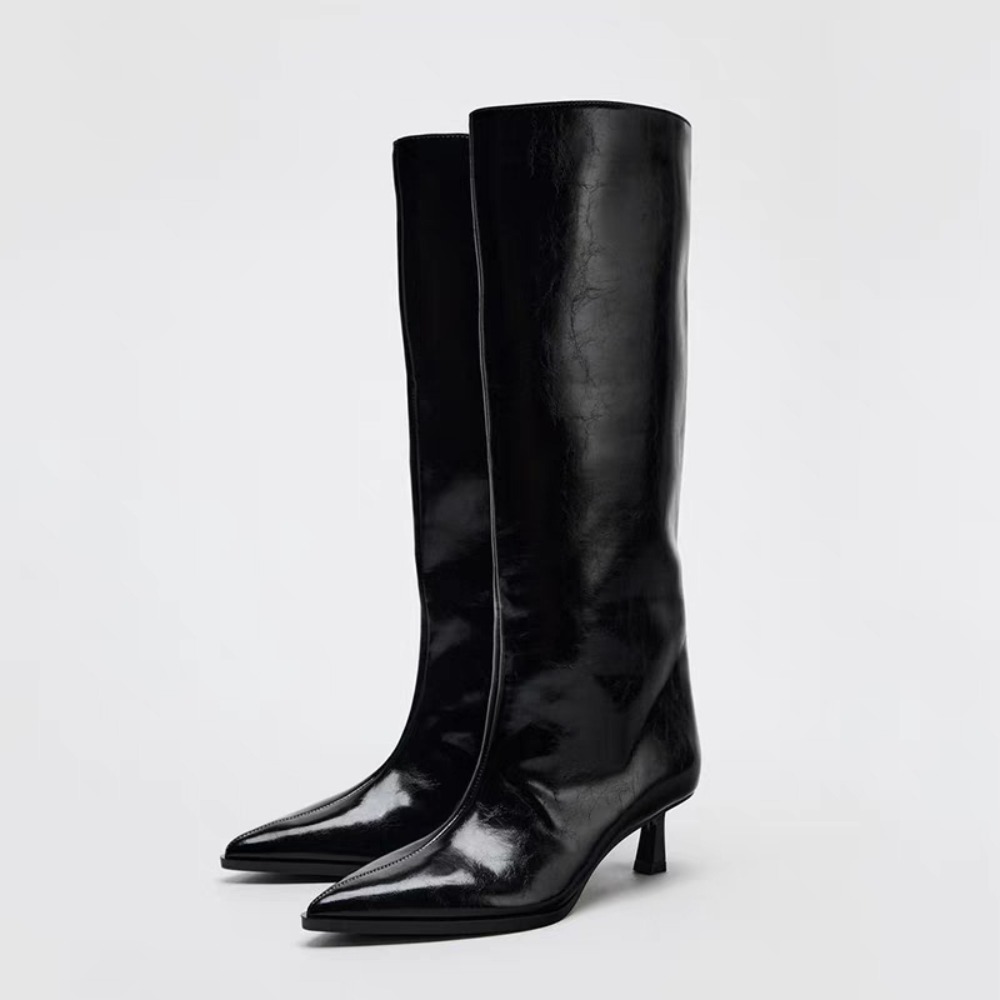 Wide Fit Heels - 2026 واسعة التمهيد أنبوب أشار تو