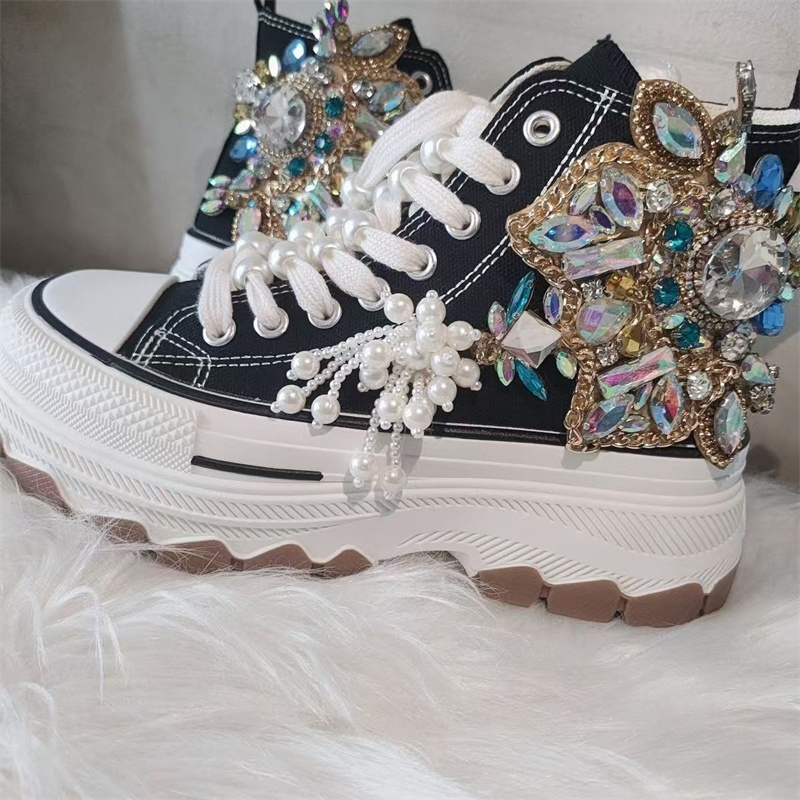 نعل سميك عالي الجودة مسمر حبة  - مراجعة Women'S Shoes Hands Free وسعره