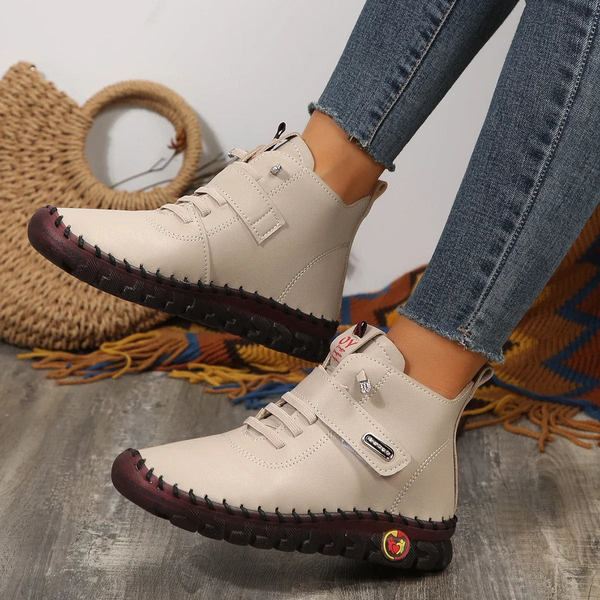 أحذية امرأة شتاء 2025 جديد فرا - مراجعة Women'S Shoes Hands Free وسعره