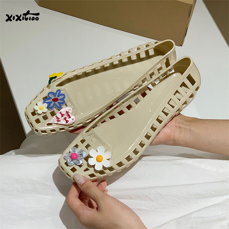 صندل نسائي صيفي من XIXITIAO، ص - مراجعة Jelly Sandal Women وسعره