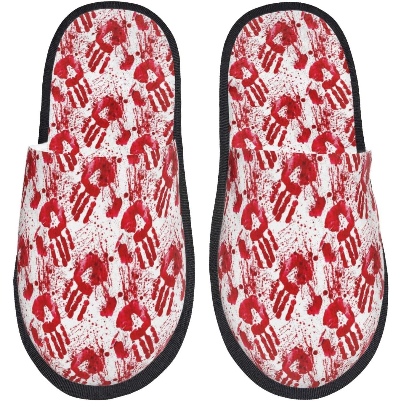 اليد الدموية طباعة النساء النع - مراجعة Women'S Shoes Hands Free وسعره