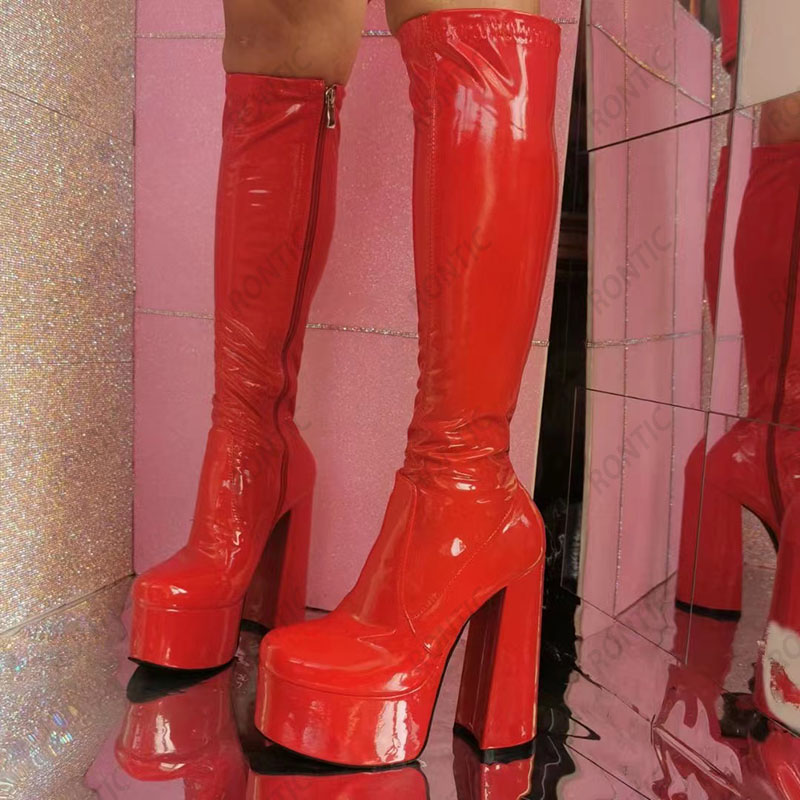 Rontic اليدوية النساء منصة الر - مراجعة Zip Up Boots Short وسعره