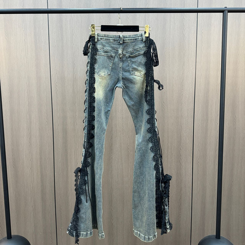 الدانتيل يصل مضيئة الجينز الرج - مراجعة Women Shoes Jeans وسعره