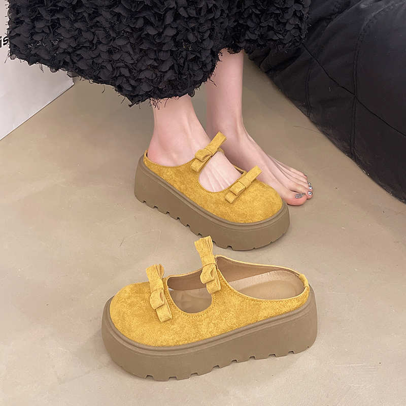 أحذية فليب فلوب مخملية بقصة عا - مراجعة Women'S Shoes Hands Free وسعره