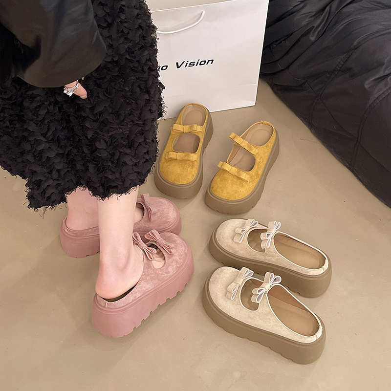 أحذية فليب فلوب مخملية بقصة عا - مراجعة Women'S Shoes Hands Free وسعره
