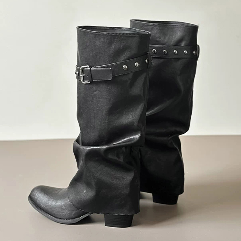 أحذية ZAROY طويلة حتى الركبة ذ - مراجعة Wide Fit Heels وسعره