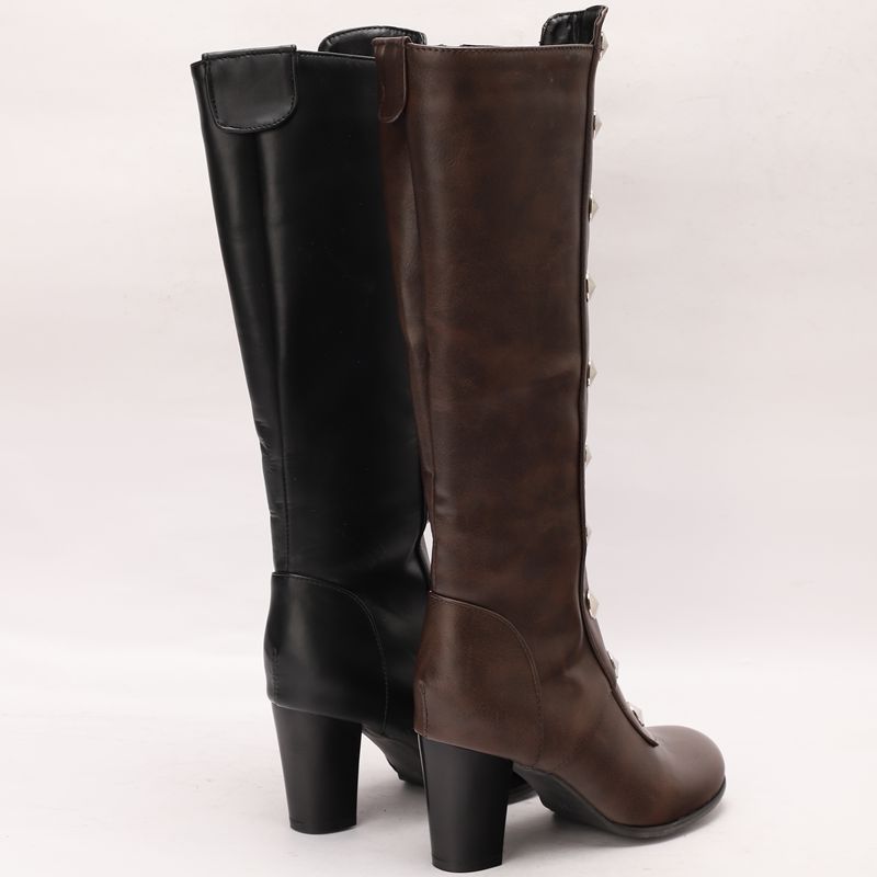 REAVE CAT أنثى حذاء برقبة للرك - مراجعة Zip Up Boots Short وسعره
