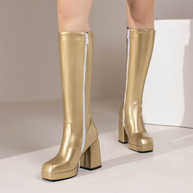 الأخضر الشتاء النساء منصة حذاء - مراجعة Zip Up Boots Short وسعره