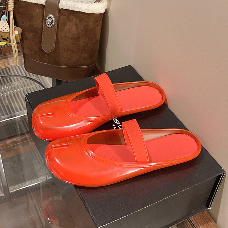 صندل نسائي جديد بلون شبه حلوان - مراجعة Jelly Sandal Women وسعره