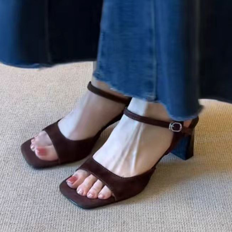 صنادل نسائية بكعب عالٍ، أحذية  - مراجعة Women Shoes For Walking وسعره