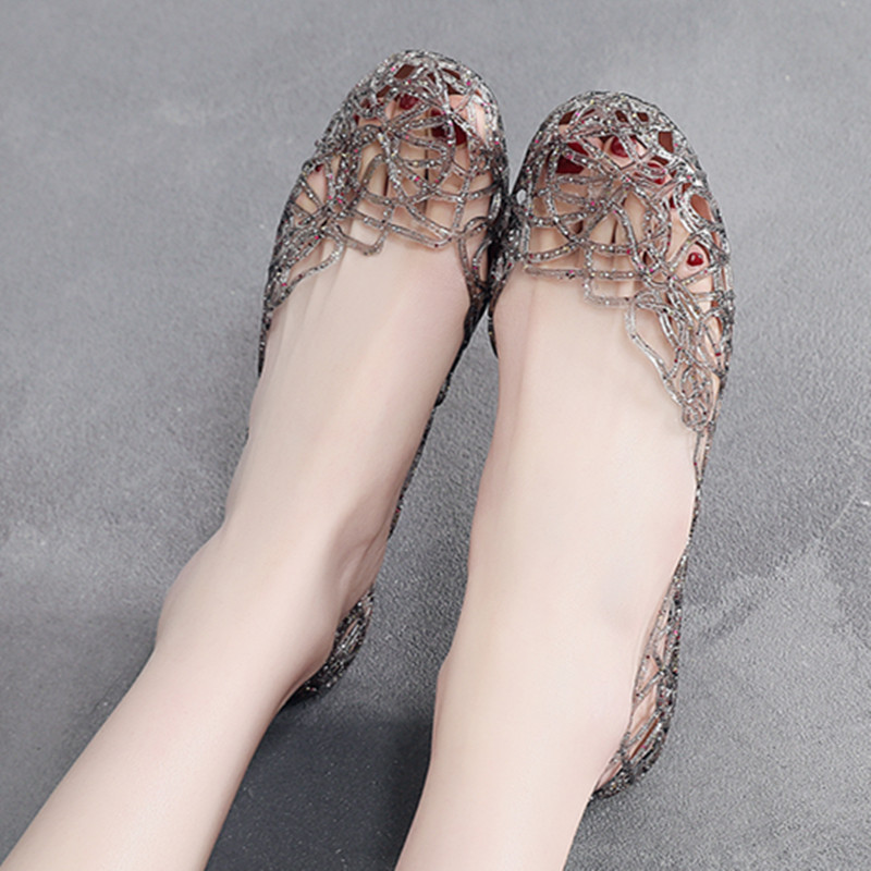 صنادل جيلي نسائية صيفية جديدة  - مراجعة Jelly Sandal Women وسعره