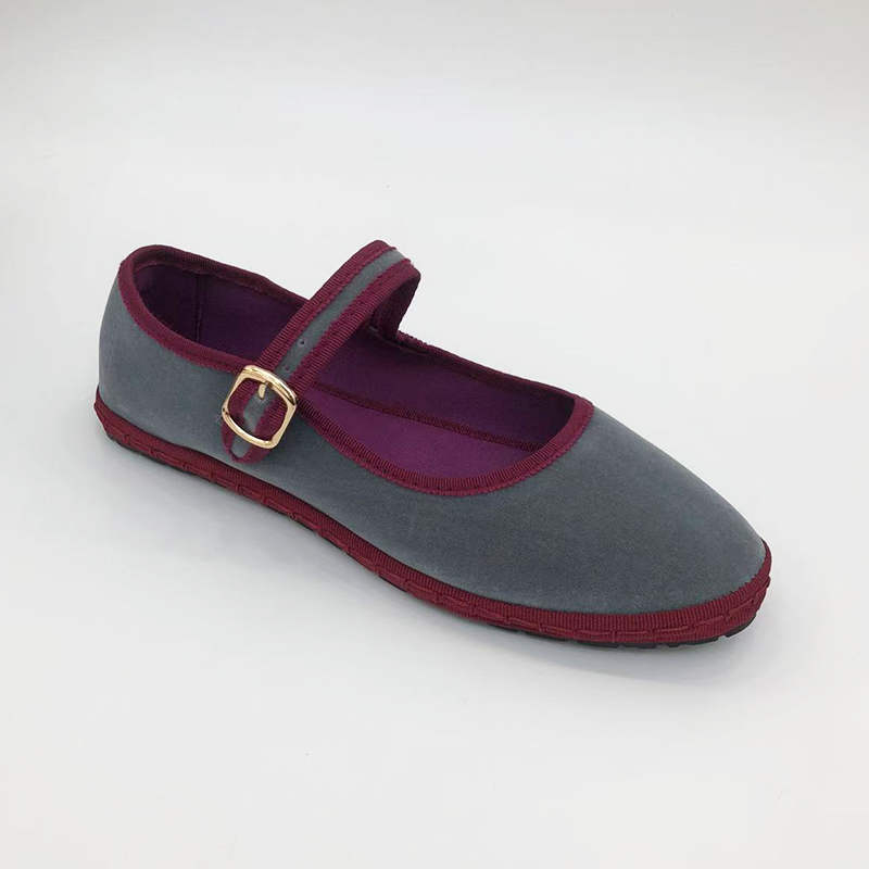 رمادي ماري الجينز الشقق أحذية  - مراجعة Women Shoes Jeans وسعره